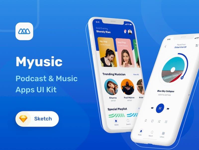 Myusic - Music & Podcast UI Kit-1.jpg