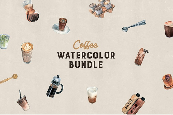 Coffee Watercolors Collection-1.jpg
