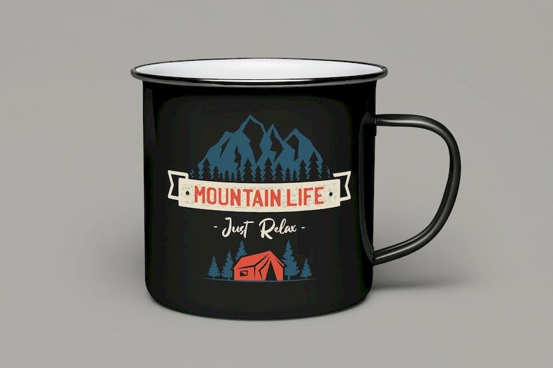 Mountain Life Logos, Retro Camping Badges T-Shirt-1.jpg