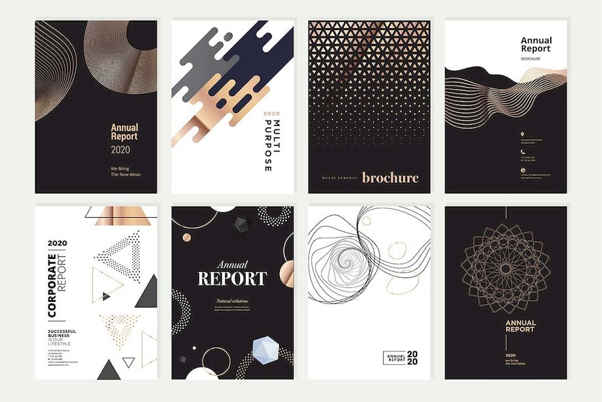 37299 Set of brochure, annual report design templates-2.jpeg
