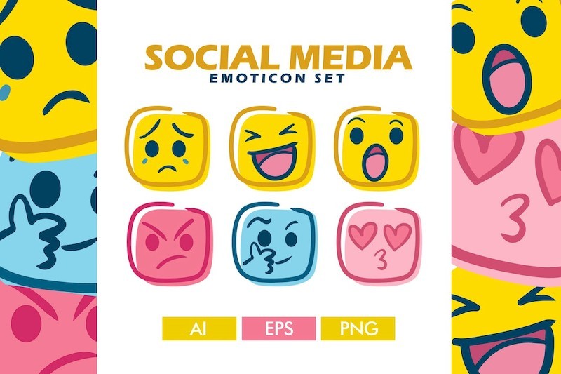 Social Media Emoticon Set.jpg