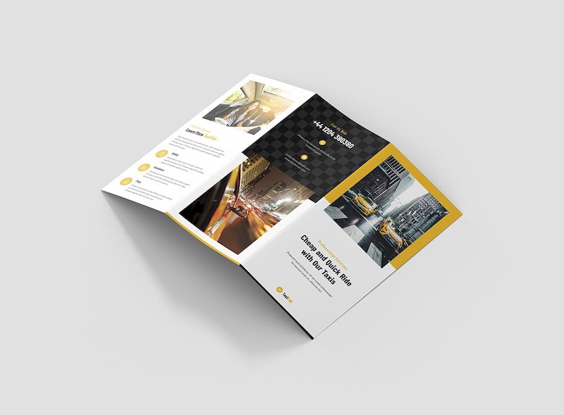 Taxi Cab – Brochures Bundle Print Templates 5 in 1-3.jpg