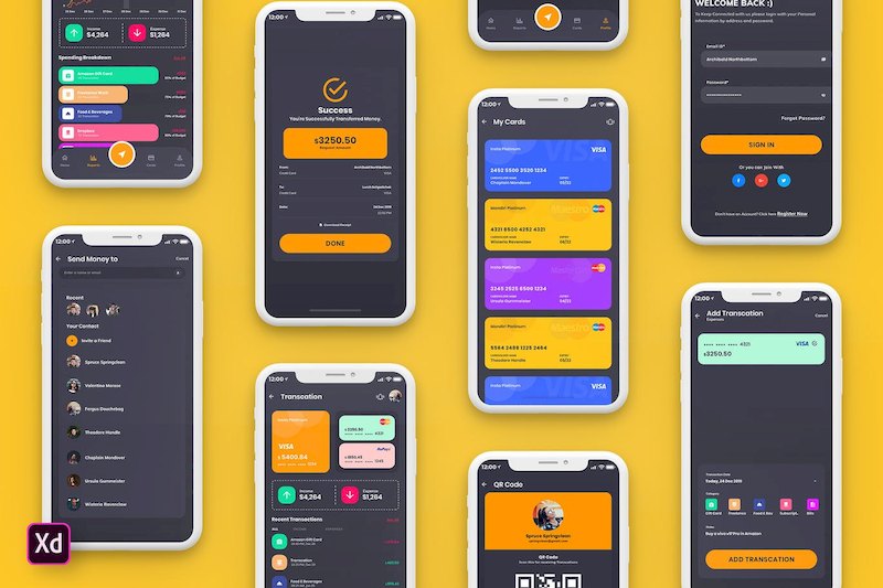 37356 Finance MobileApp Template UI Kit (XD)-2.jpeg