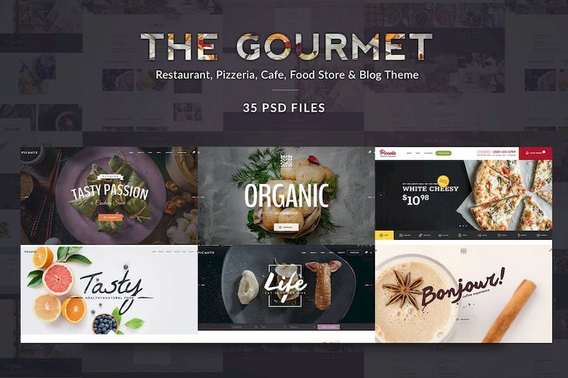Gourmet - Food & Restaurant PSD Template-6.jpg