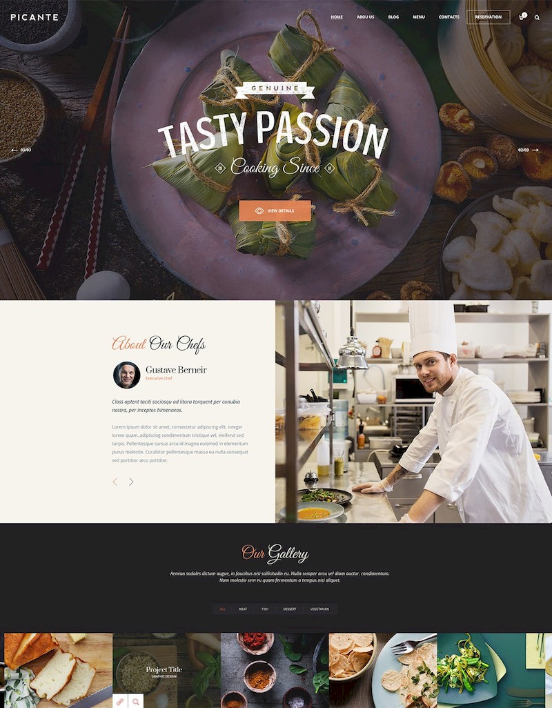 Gourmet - Food & Restaurant PSD Template-3.jpg