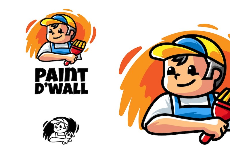 Paint The Wall - Mascot & Esport Logo.jpg
