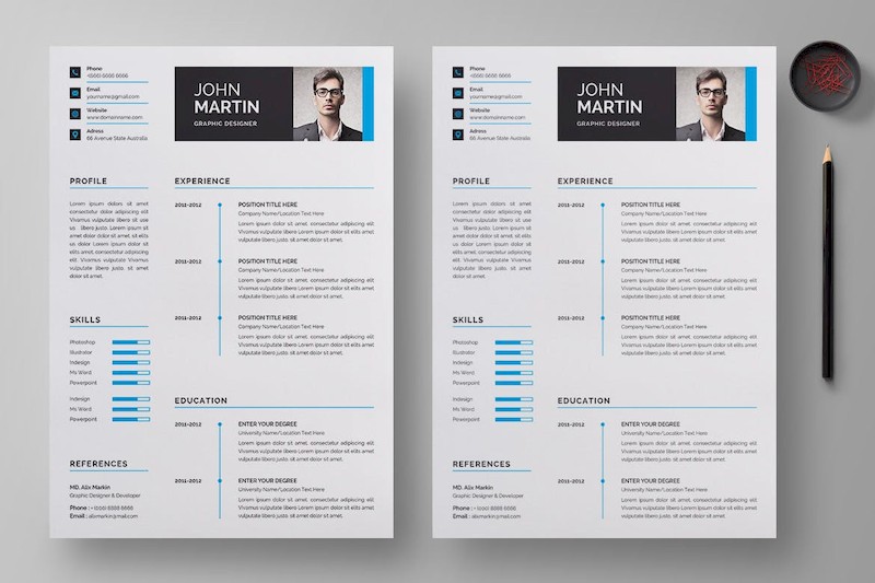 Modern Resume - CV Template-4.jpg