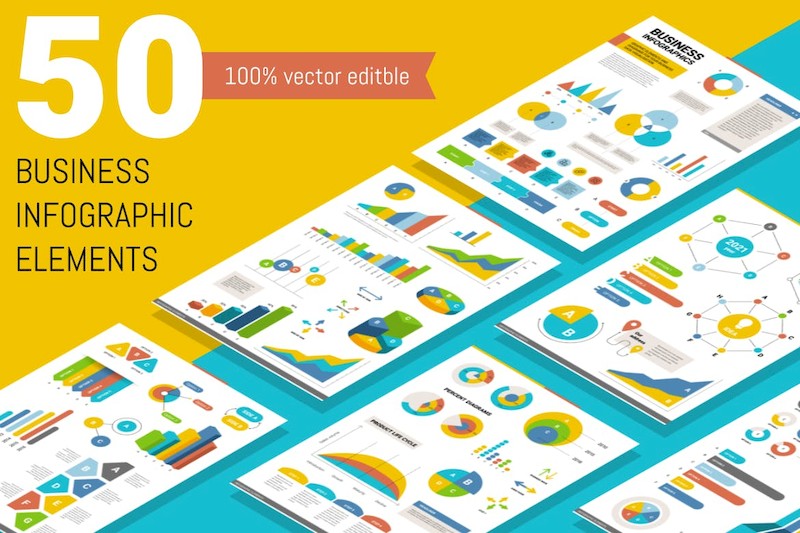 Set of 50 business infographic elements-2.jpg
