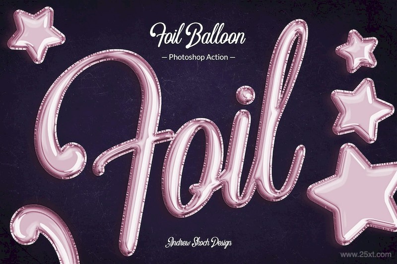 Foil Balloon - Photoshop Action-2.jpg