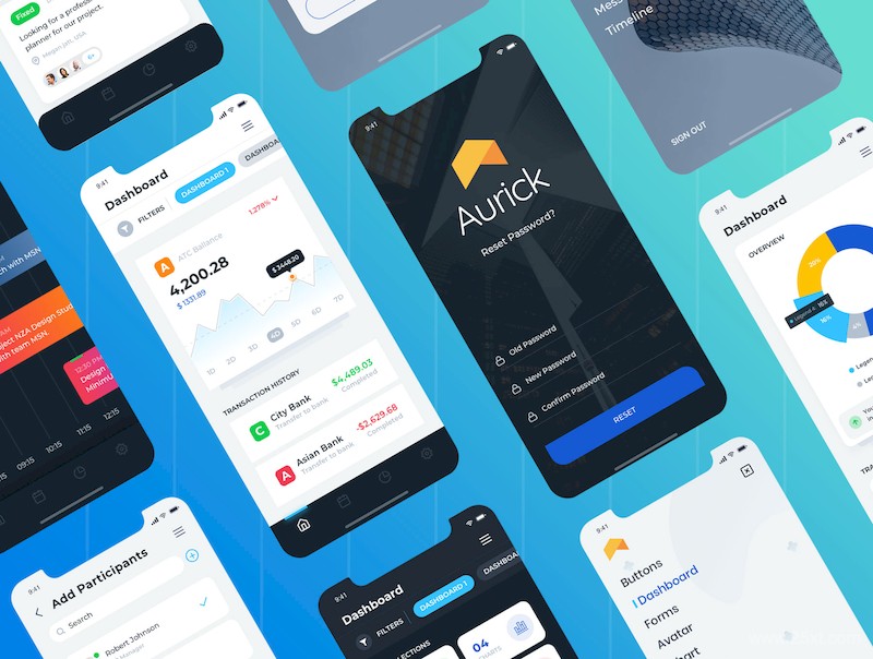 Aurick - Enterprise Mobile Ui Kit-2.jpg