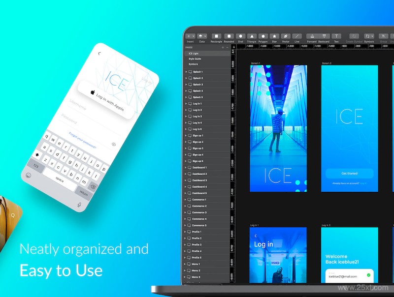 ICE Multipurpose iOS UI Kit-4.jpg