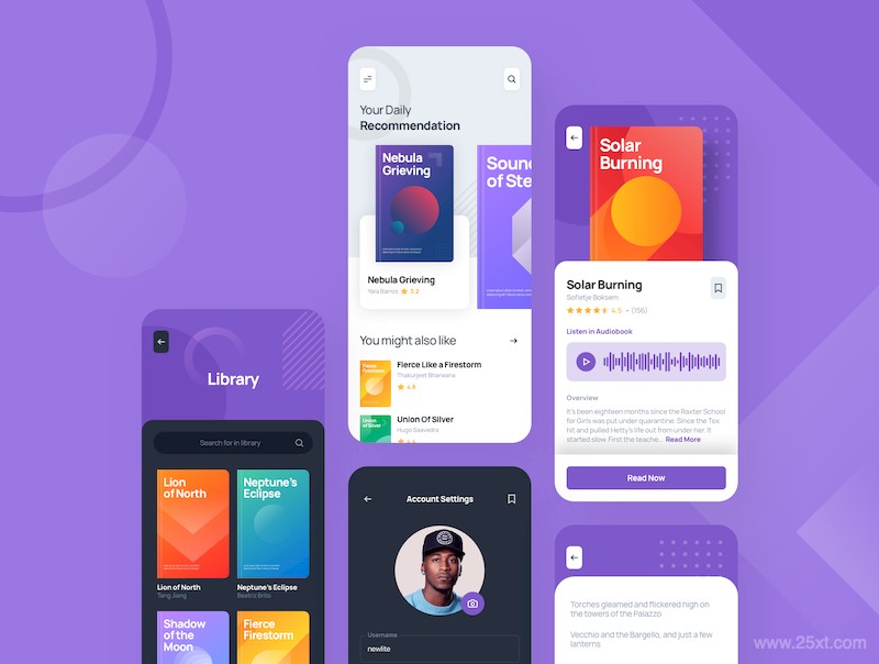 Odibook - Audiobook UI Kit-4.jpg