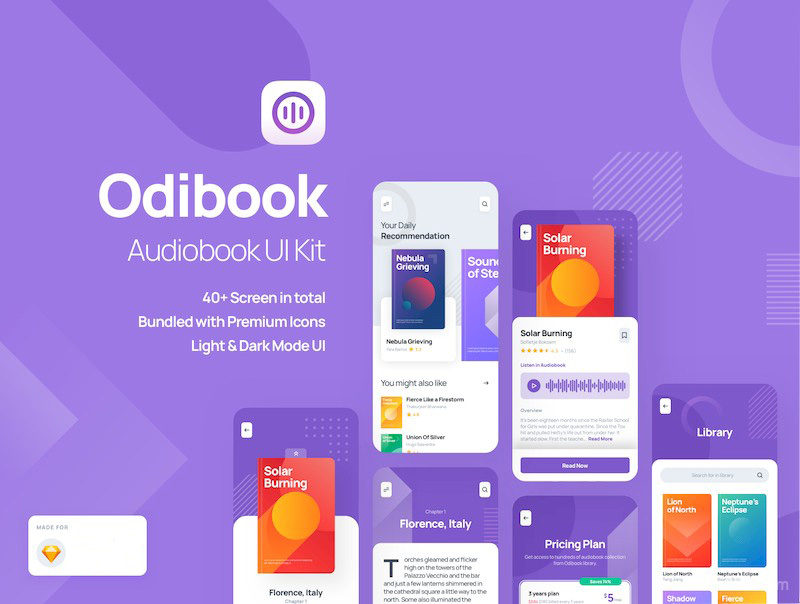 Odibook - Audiobook UI Kit-1.jpg