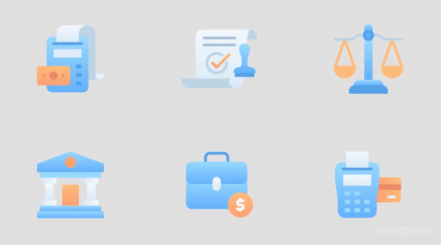  Banking and Law Modern Animated Icons 1.jpg