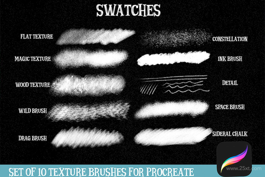 Procreate Texture Brushes Box 3.jpg