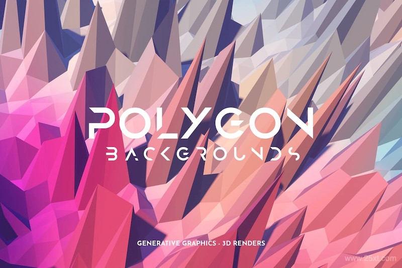 Sharp Polygon 3D Background Set-4.jpg