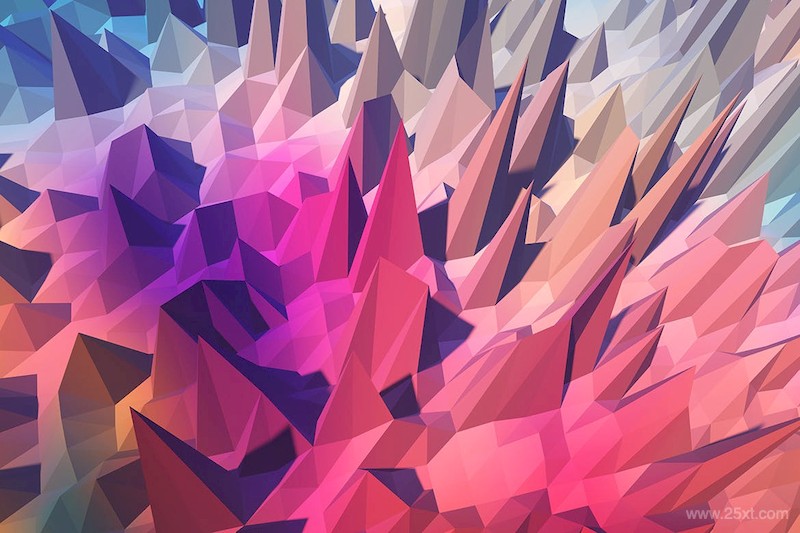 Sharp Polygon 3D Background Set-3.jpg