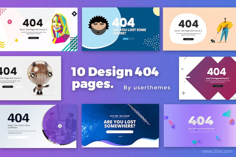 Ultimate Creative 404 Pages For Website Template.jpg