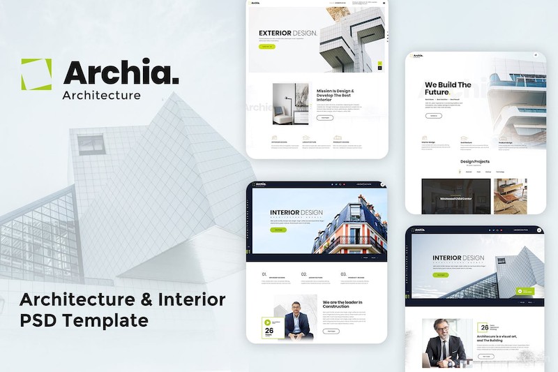 Archia - Architecture & Interior PSD Template.jpg