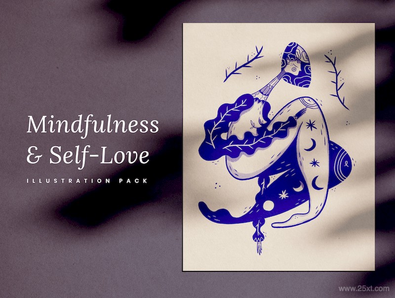 Mindfulness & Self-love Illustrations | Drawings of Self-Care-5.jpg