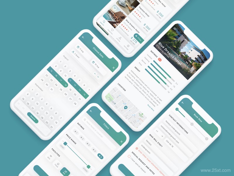 Cesha - Hotel Booking & Reservation App UI Kit-1.jpg