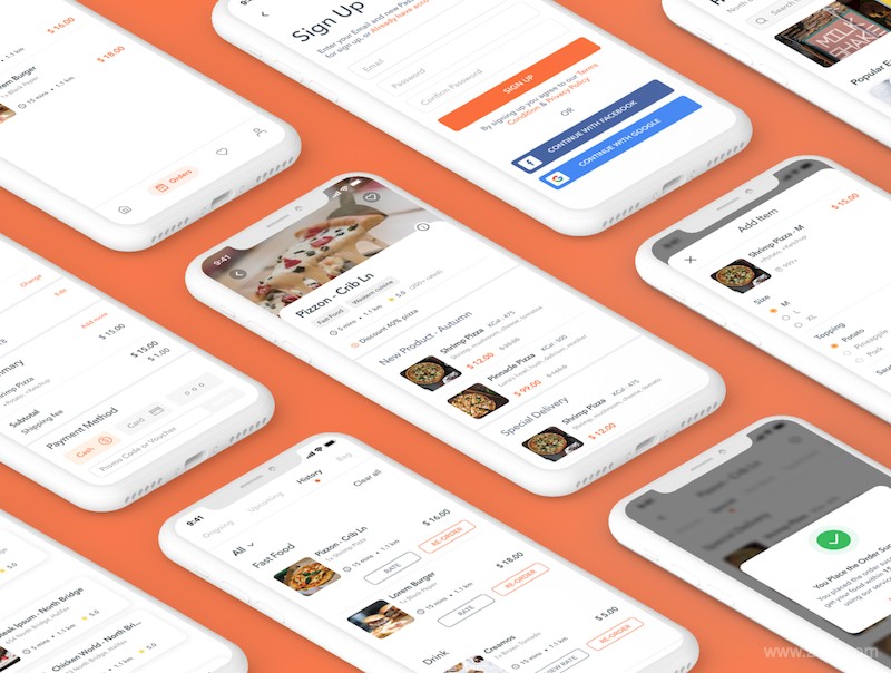 Foodude - Food Delivery App UI KIT-5.jpg