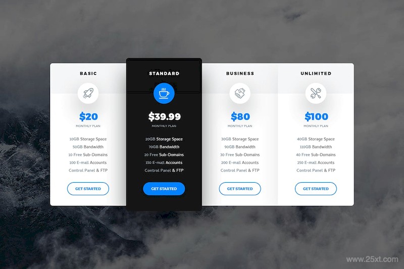 Soft Material Pricing Table PSD Templates-1.jpg