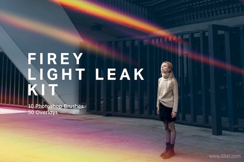 Firey Light Leak Kit - 10 Brushes & 50 Overlays-5.jpg
