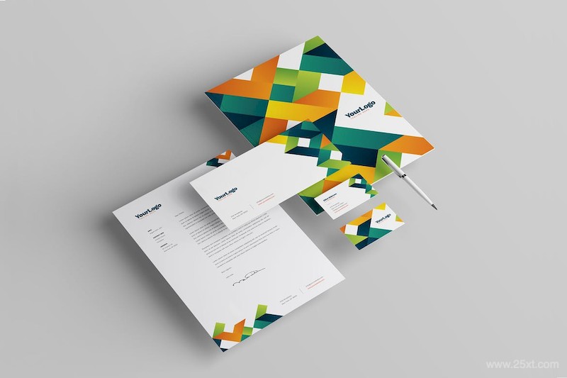 Colorful Pattern Stationery-2.jpg