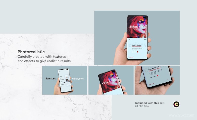 Samsung Galaxy S10+ Mobile Mockups-5.jpg