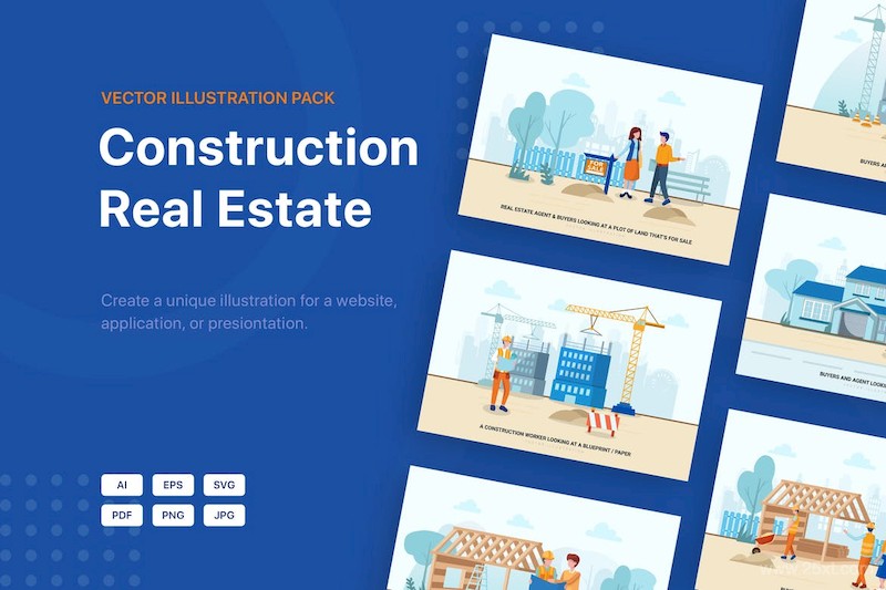 Construction & Real Estate Vector Illustration_v3-3.jpg