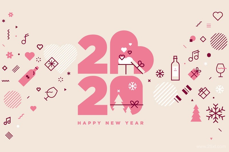 Happy New Year 2020 greeting card-5.jpg