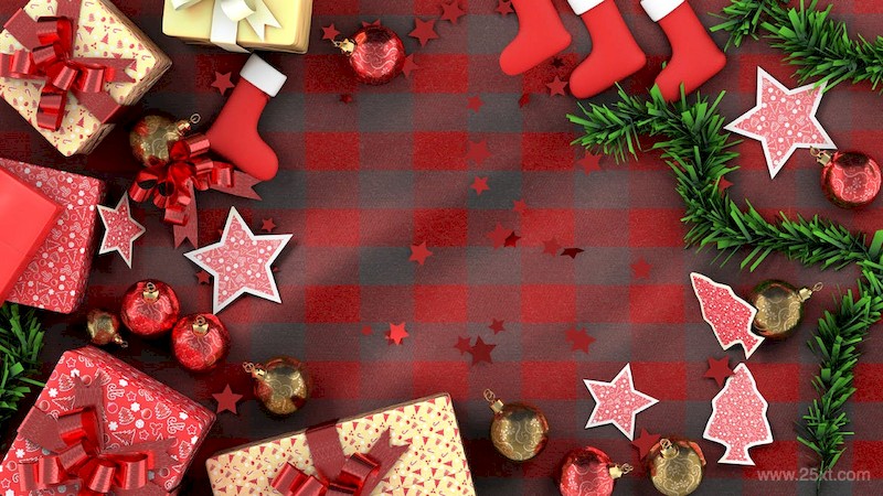Christmas Objects on Table Backgrounds-2.jpg