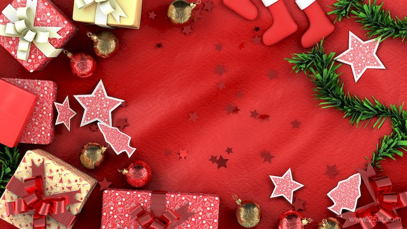 Christmas Objects on Table Backgrounds-1.jpg