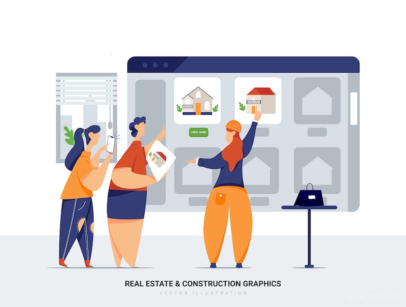 Aquarius - Real Estate & Construction Vector Scenes-4.jpg