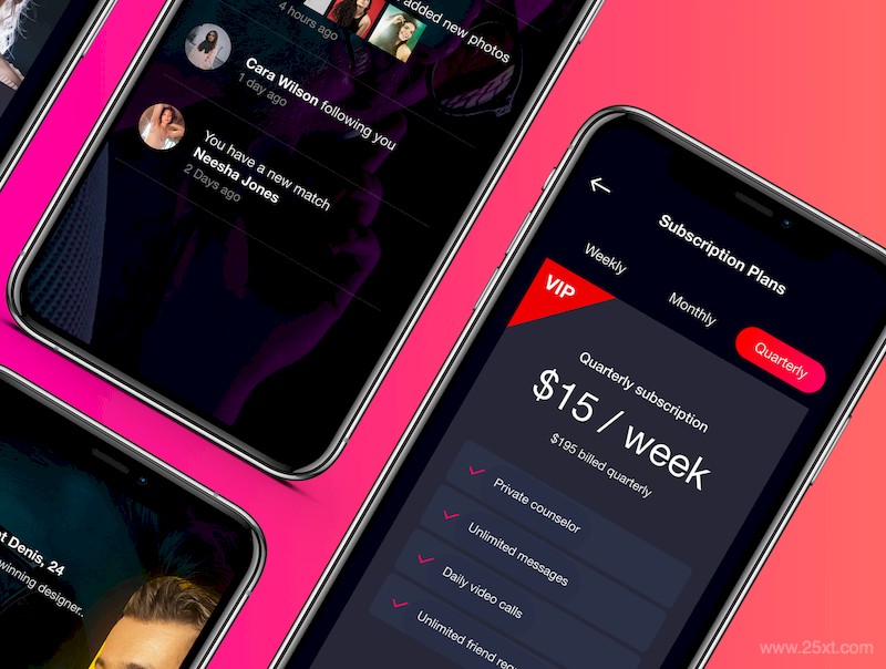 Dating Application UI Kit-4.jpg