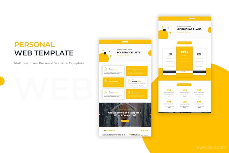 Personal | PSD Web Template-3.jpg