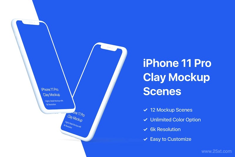 iPhone 11 Pro Mockup - Clay Mockup Pack-5.jpg