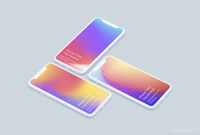 iPhone 11 Pro Mockup - Clay Mockup Pack-3.jpg