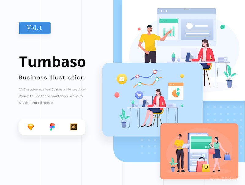 Tumbaso - Business illustration Pack-1.jpg