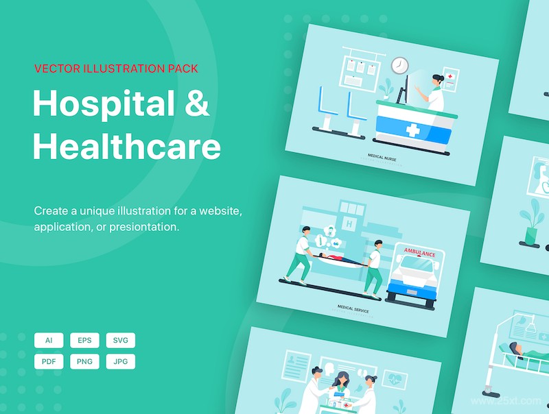 Leo - bHospital and Healthcare Vector Scenes-1.jpg