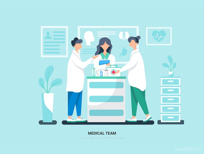 Leo - bHospital and Healthcare Vector Scenes-7.jpg