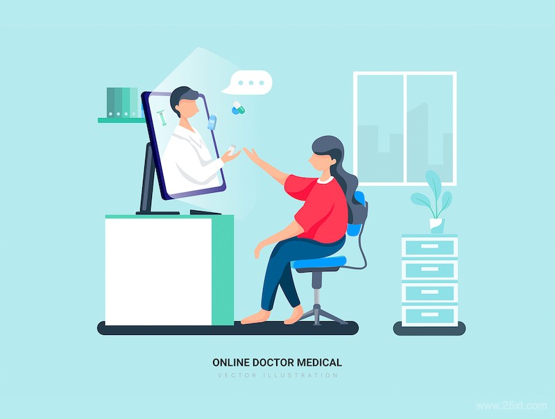 Leo - bHospital and Healthcare Vector Scenes-2.jpg