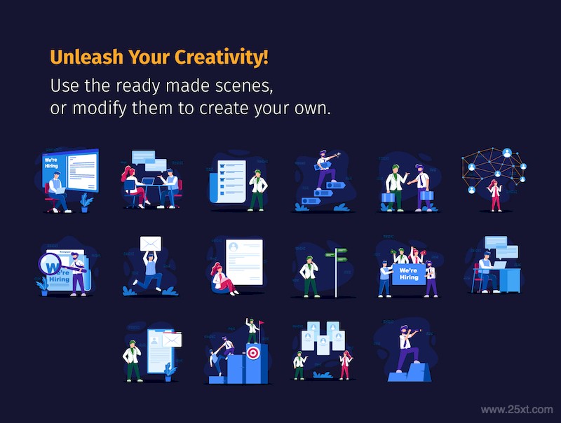 JOBISCO - Job Search & Career Illustration Kit-3.jpg