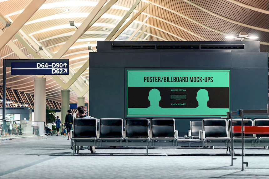 Poster Billboard Mock-ups - Airport Edition 4.jpg