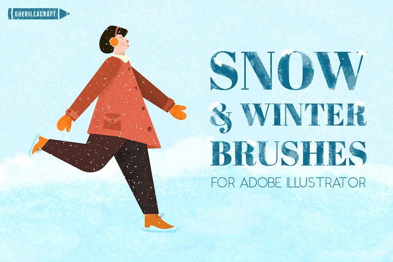 Snow and Winter Brushes for Adobe Illustrator-6.jpg