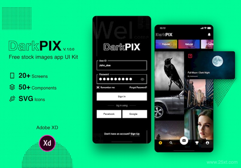 DarkPIX UI Kit for Adobe XD-1.jpg