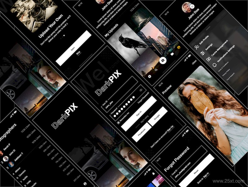 DarkPIX UI Kit for Adobe XD-5.jpg