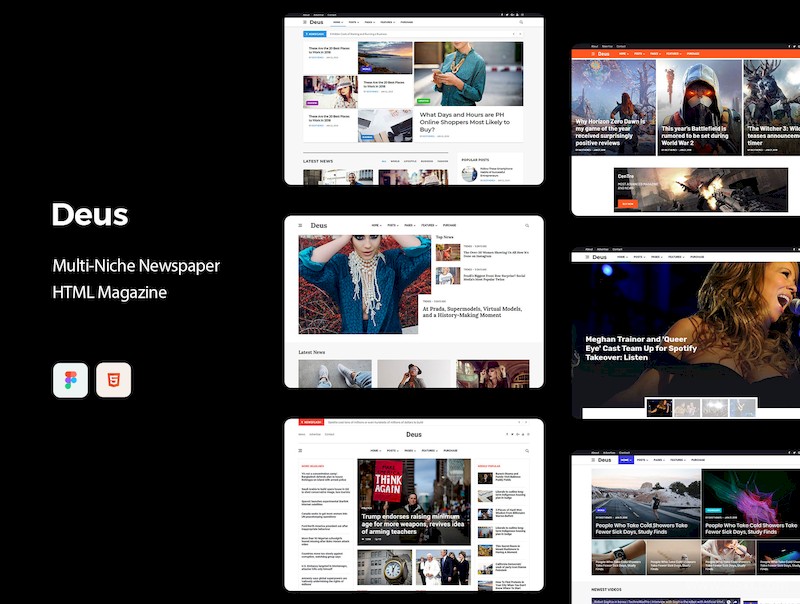 Deus - Multi-Niche Newspaper HTML Magazine-1.jpg