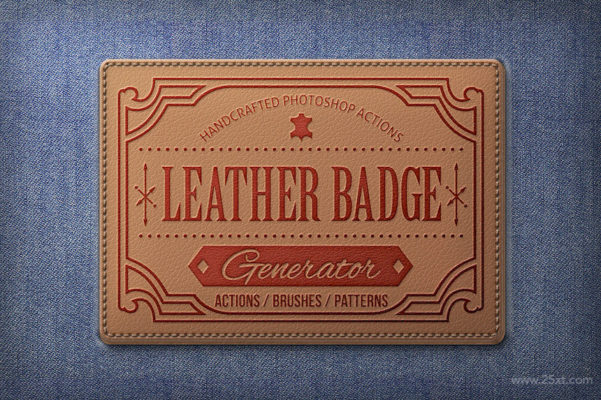 Leather Badge Generator - Photoshop Actions 2.jpg